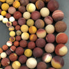 Mookaite Jasper Matte Beads 4mm 6mm 8mm 10mm 12mm 15''