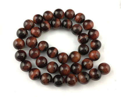 A Red Tiger Eye Beads Natural Gemstone Beads 4mm 6mm 8mm 10mm 12mm 14mm 16mm 15''