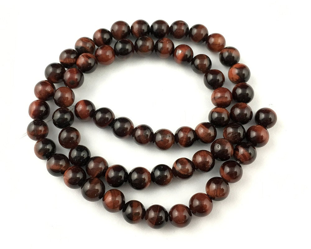 A Red Tiger Eye Beads Natural Gemstone Beads 4mm 6mm 8mm 10mm 12mm 14mm 16mm 15''