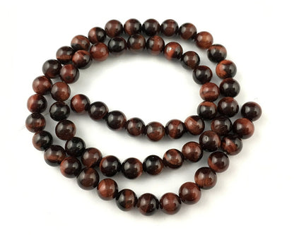 A Red Tiger Eye Beads Natural Gemstone Beads 4mm 6mm 8mm 10mm 12mm 14mm 16mm 15''