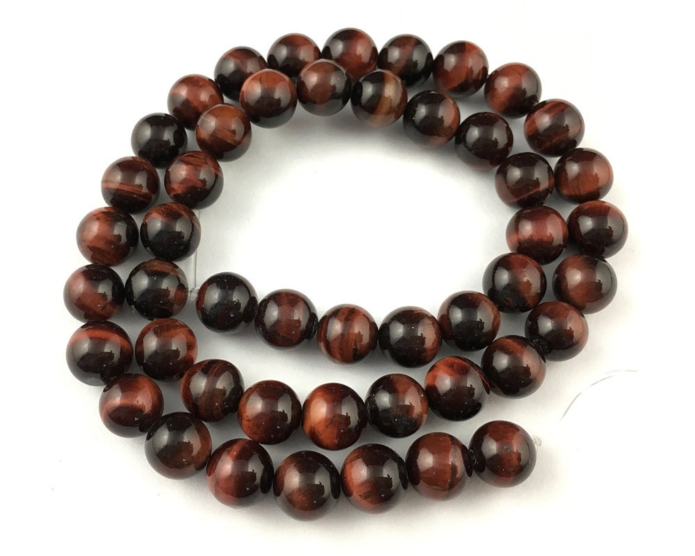 A Red Tiger Eye Beads Natural Gemstone Beads 4mm 6mm 8mm 10mm 12mm 14mm 16mm 15''