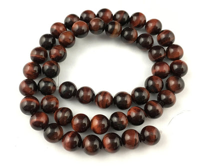 A Red Tiger Eye Beads Natural Gemstone Beads 4mm 6mm 8mm 10mm 12mm 14mm 16mm 15''
