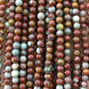 Red Noreena Jasper Beads 4mm 6mm 8mm 10mm 12mm 15''