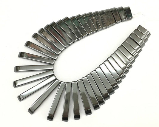 Hematite Stick Pendant 11mm--30mm