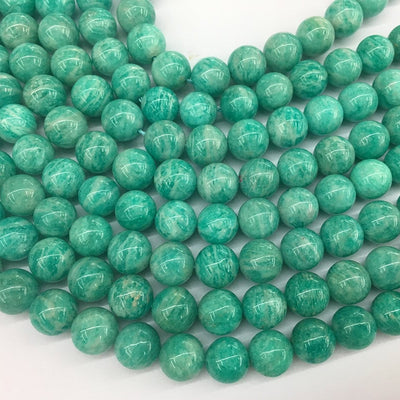 Peruvian Amazonite Beads 6mm 8mm 10mm 15''