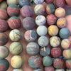 Picasso Jasper Matte Beads 4mm 6mm 8mm 10mm 12mm 15''