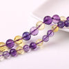 Amethyst Citrine Faceted Beads Gemstone Beads 6mm 8mm 10mm 15''