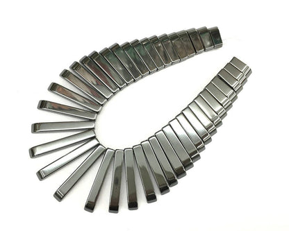 Hematite Stick Pendant 11mm--30mm