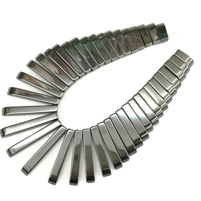 Hematite Stick Pendant 11mm--30mm
