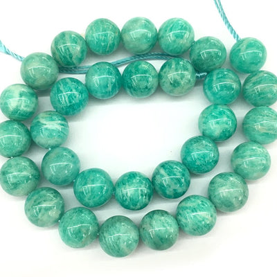 Peruvian Amazonite Beads 6mm 8mm 10mm 15''
