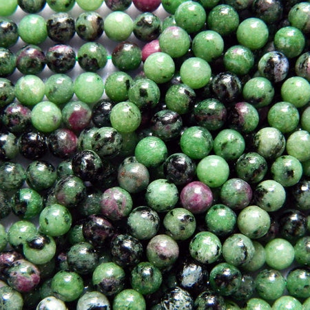 Ruby Zoisite Beads 6mm 8mm 10mm 12mm 15''