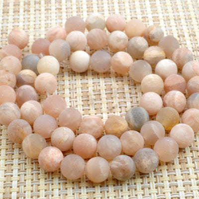 Sunstone Matte Beads 4mm 6mm 8mm 10mm 12mm 15''
