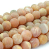 Sunstone Matte Beads 4mm 6mm 8mm 10mm 12mm 15''