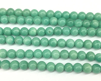 A+ Green Amazonite Beads 4mm 6mm 8mm 10mm 12mm 15''