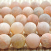 Sunstone Matte Beads 4mm 6mm 8mm 10mm 12mm 15''