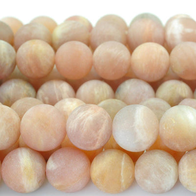 Sunstone Matte Beads 4mm 6mm 8mm 10mm 12mm 15''
