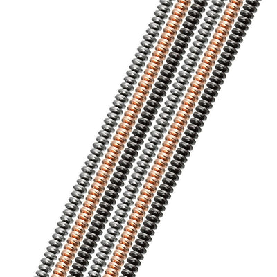 3x6mm Hematite Rondelle Beads15''