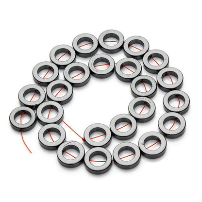 Hematite Circle Ring Beads 8mm 10mm 12mm 14mm 16mm