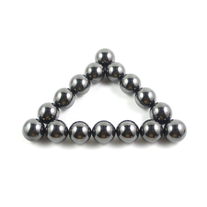 Magnetic Hematite Ball Beads 13mm 16mm 18mm 5pcs