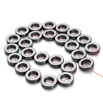 Hematite Circle Ring Beads 8mm 10mm 12mm 14mm 16mm