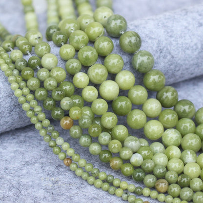 Green Jasper Beads 4mm 6mm 8mm 10mm 15''