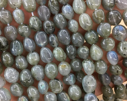 Labradorite Nugget Beads 8-12mm 15''