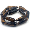 Yellow Tiger Eye Teardrop Beads Naturlige ædelstensperler 10x16mm 12x26mm 10x30mm 15''