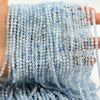 Aquamarine Faceted Beads 2mm 3mm 4mm 15''