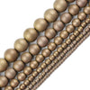 Mélange de perles hématite mates 2 mm 3 mm 4 mm 6 mm 8 mm 10 mm 15''