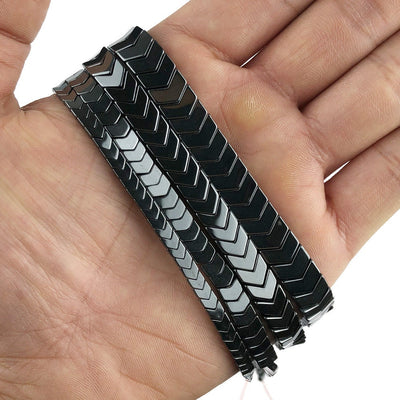 Hematite Arrow Beads 4mm 6mm 8mm 10mm 15''