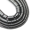 Hematite Rondelle Beads 2mm 3mm 4mm 6mm 8mm 15''