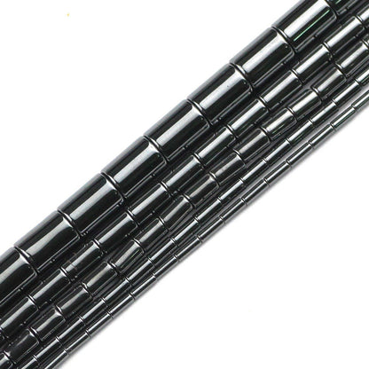Hæmatitrør, naturlig ædelsten, løs sten 4mm 6mm 8mm 13mm 15''
