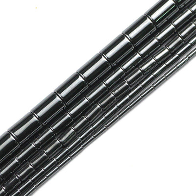 Hematite Tube Beads 4mm 6mm 8mm 13mm 15''