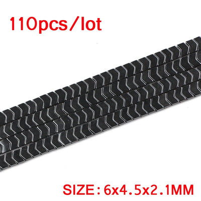 Hematite Arrow Beads 4mm 6mm 8mm 10mm 15''