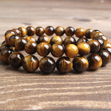 Yellow Tiger Eye Bracelet 8''