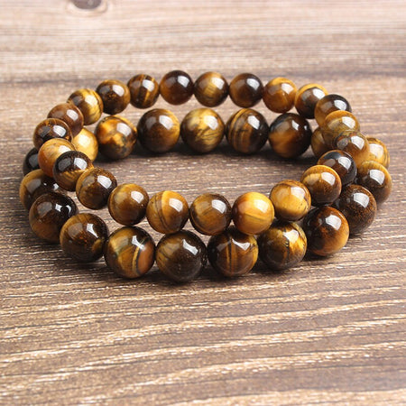 Yellow Tiger Eye Bracelet 8''