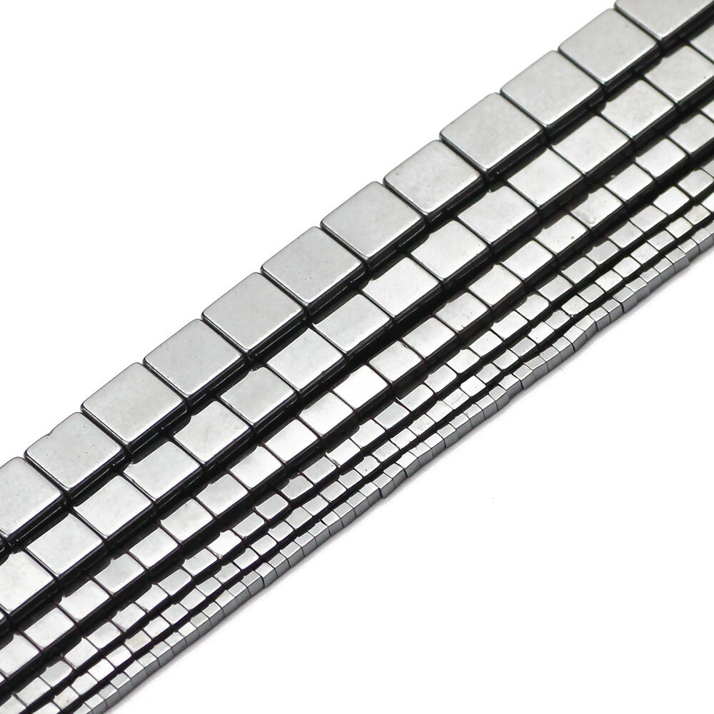 Magnetic Hematite Cube Beads 2mm 3mm 4mm 6mm 8mm