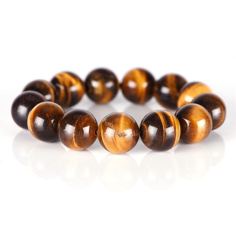 Yellow Tiger Eye Bracelet 8''