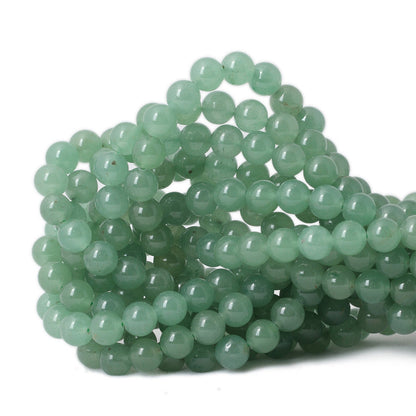 Green Aventurine , Natural Gemstone , Round Stone  4mm 6mm 8mm 10mm 12mm