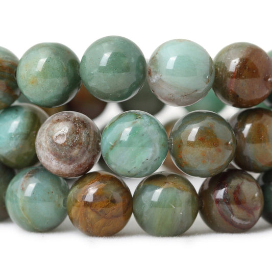 Dragon Bloodstone Beads 8mm 10mm 15''