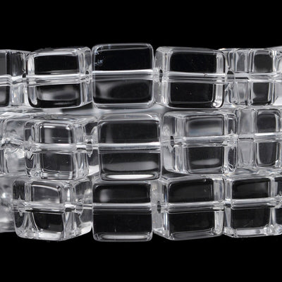 Genuine Crystal Quartz Cube Beads 4mm 6mm 8mm 10mm 12mm