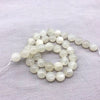 Perles de pierre de lune blanche 4 mm 6 mm 8 mm 10 mm 15''
