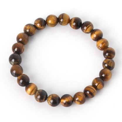 Natural Stone Bracelet 8mm 8''