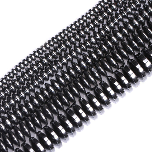 Hematite Rondelle Beads 4mm 6mm 8mm 10mm 15''