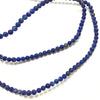 Genuine Lapis Lazuli Matte Beads 2mm 3mm 4mm