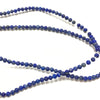 Genuine Lapis Lazuli Matte Beads 2mm 3mm 4mm
