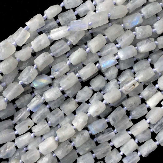 Moonstone Nugget Beads 6-8mm