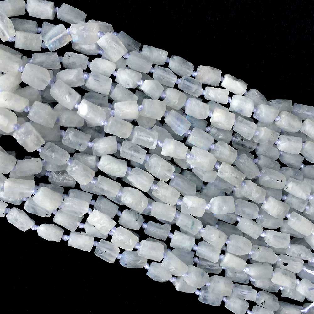 Moonstone Nugget Beads 6-8mm