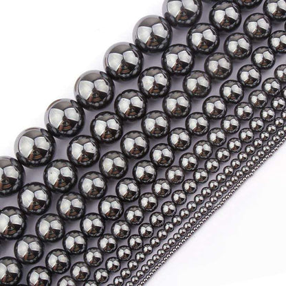 Hematite Beads 2mm 3mm 4mm 6mm 8mm 10mm 12mm 15''