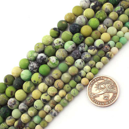 Australian Jade Matte Beads4mm 6mm 8mm 10mm 15''
